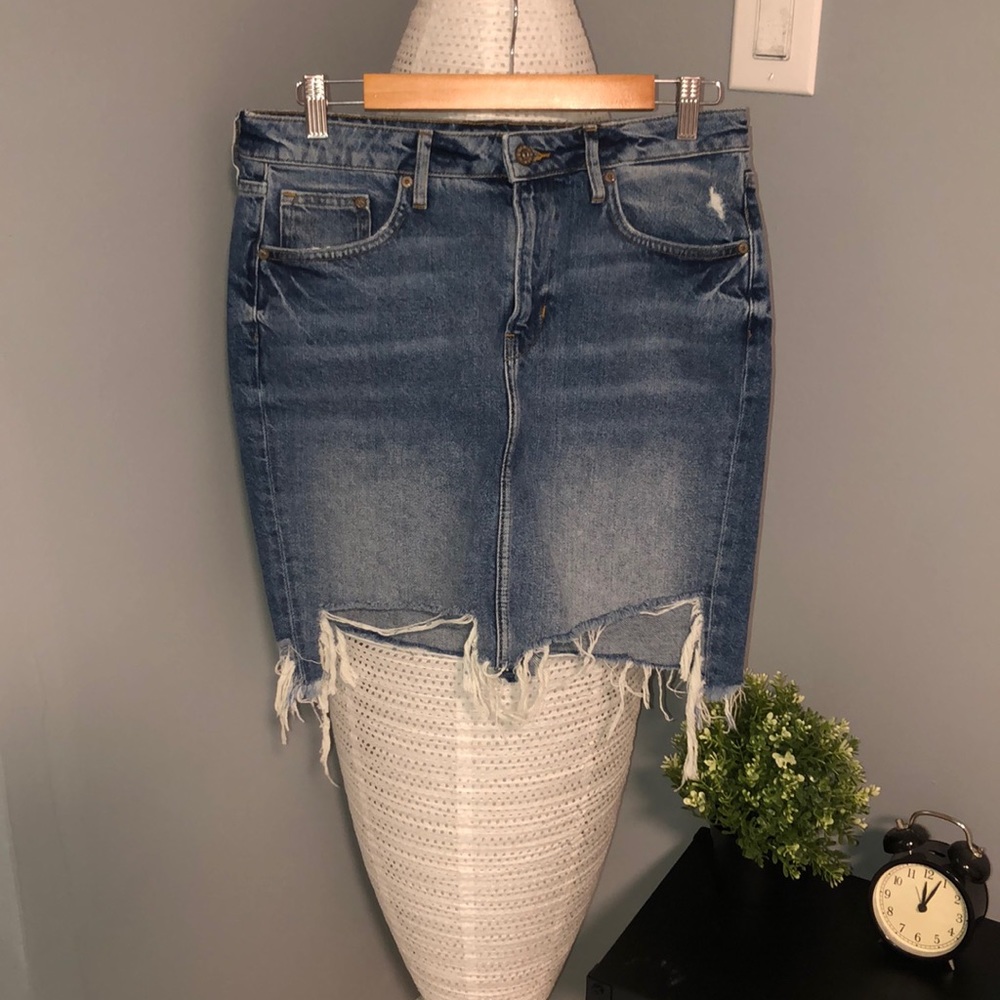 Jean skirt